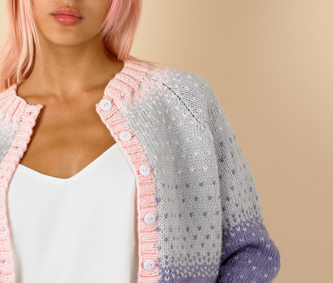 Buttons Paintbox Confetti Cardigan