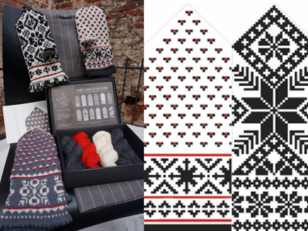 Knit Like a Latvian Knitting Kit - Latvian Grey