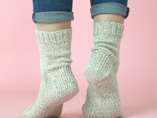 The Essential Socks in Paintbox Yarns Socks - Downloadable PDF